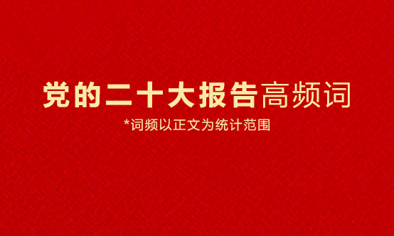 9个高频词看二十大报告