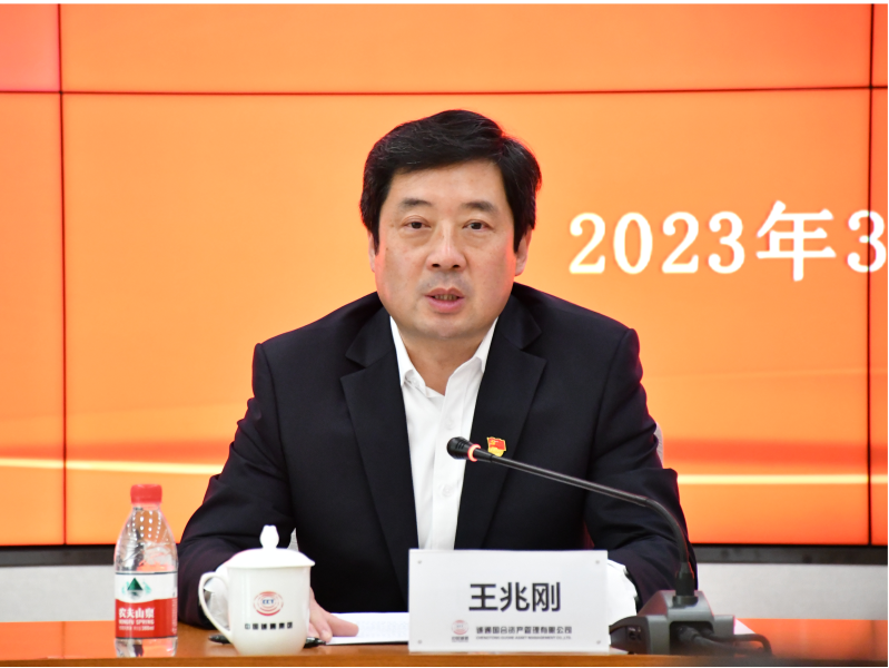 王兆刚出席诚通国合党员大会