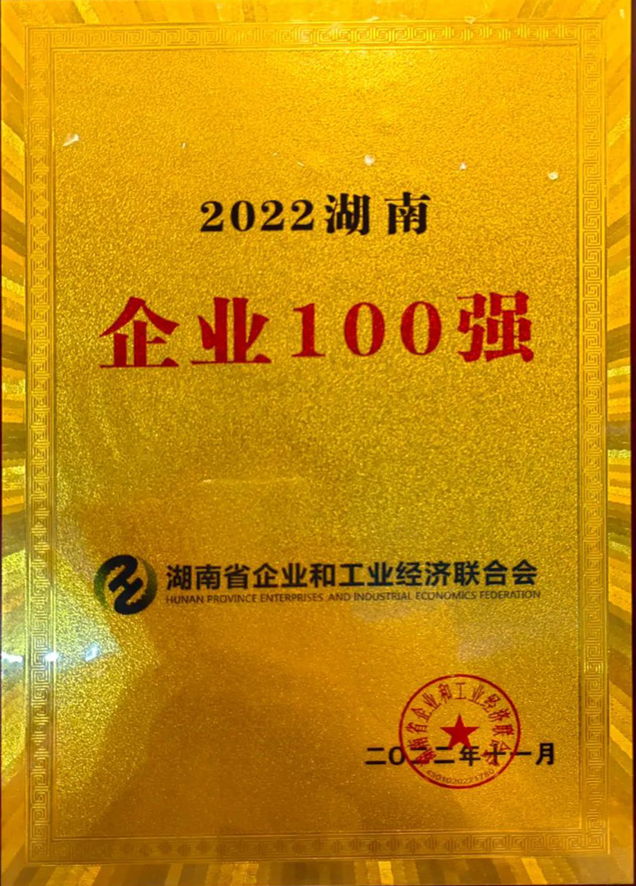 湖南企业100强